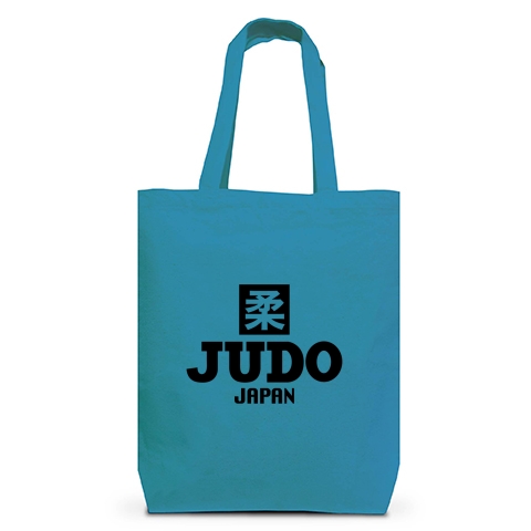 商品詳細 柔道 Judo じゅうどう グッズ デザイン 武道 Tシャツ 柔 やわら の術 投げ技 固め技 当身技 格闘技 日本 柔術 男子 女子 かっこいい かわいい 強靭 選手 柔よく剛を制す 世界 トートバッグm ターコイズ デザインtシャツ通販clubt