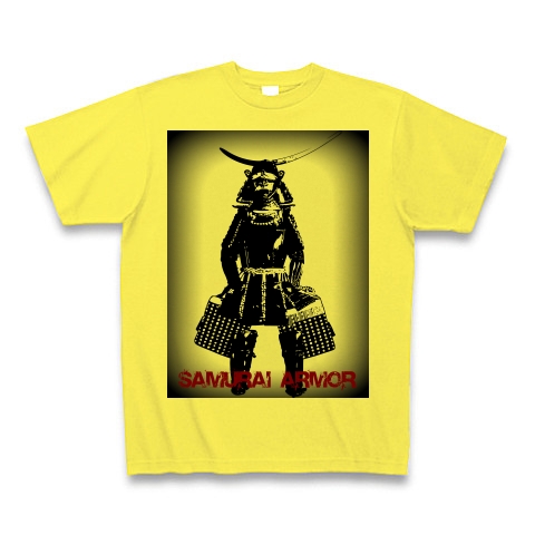 商品詳細 戦国武将甲冑図鑑 Samurai Armor B Type Tシャツ イエロー デザインtシャツ通販clubt