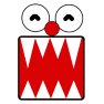 ガオ〜君(顔)ー両面プリント ガオ〜君(顔)ー両面プリント