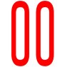 平和の輪だちーRedー両面プリント 平和の輪だちーRedー両面プリント