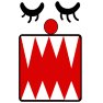 ガァオ〜君zー顔ー両面プリント ガァオ〜君zー顔ー両面プリント