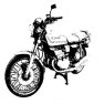 suzukiのバイクGT380 suzukiのバイクGT380