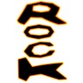 Rock ロックー片面プリント Rock ロックー片面プリント