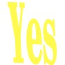 Yes or No ー両面プリント Yes or No ー両面プリント