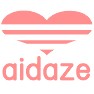 aidaze-「愛だぜ(aidaze)」赤ー両面プリント aidaze-「愛だぜ(aidaze)」赤ー両面プリント