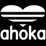 ahoka(アホか)ー白 ー片面プリント ahoka(アホか)ー白 ー片面プリント