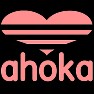 ahokaーピンク ー片面プリント ahokaーピンク ー片面プリント