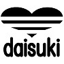 daisuki(大好き)-黒ー片面プリント daisuki(大好き)-黒ー片面プリント