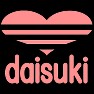 daisuki(大好き)ーピンクー片面プリント daisuki(大好き)ーピンクー片面プリント