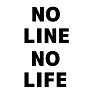 NO LINE NO LIFE ー両面プリント NO LINE NO LIFE ー両面プリント