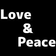 Love＆Peace　ー片面ﾌﾟﾘﾝﾄ　３点以上の商品をまとめてご購入で送料が無料のキャンペーン実施中です＾＾お見逃しなく｜Tシャツ Pure Color Print｜ロイヤルブルー