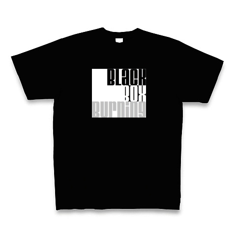 Black Box Burning 公式Tシャツ(CD)｜Tシャツ Pure Color Print｜ブラック
