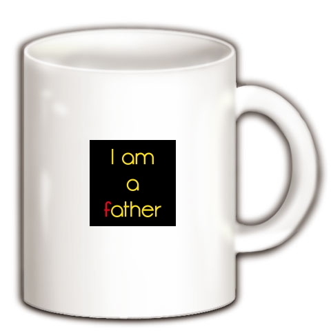 I am a father?｜マグカップ｜ホワイト