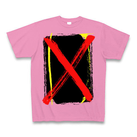 サンデーレーシング　筆｜Tシャツ Pure Color Print｜ピンク