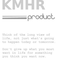 KMHR-logo｜Tシャツ｜ライトパープル