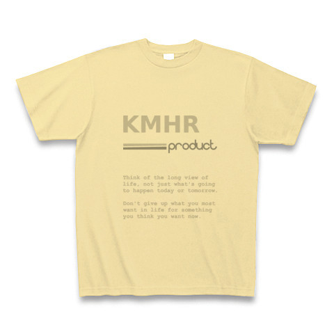 KMHR-logo｜Tシャツ｜ナチュラル