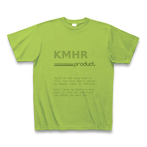 KMHR-logo｜Tシャツ｜ライム