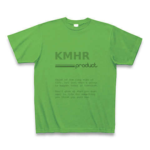KMHR-logo｜Tシャツ｜ブライトグリーン