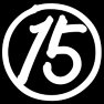 15・十五数字ー白-両面プリント 15・十五数字ー白-両面プリント