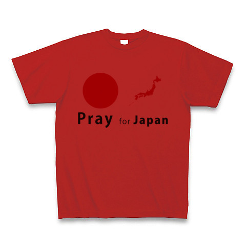 日本2｜Tシャツ｜レッド