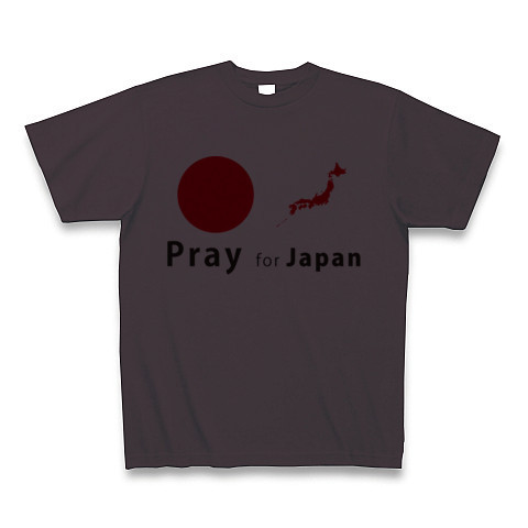 日本2｜Tシャツ｜チャコール