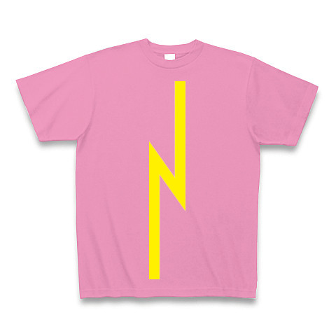 電波女(Y)｜Tシャツ Pure Color Print｜ピンク