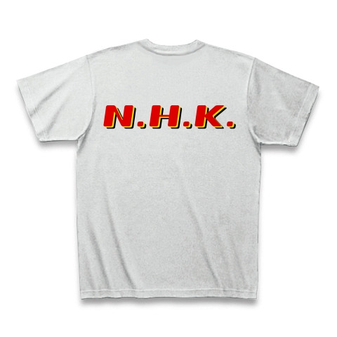 商品詳細 N H K 日本ひきこもり協会 Tシャツ アッシュ デザインtシャツ通販clubt