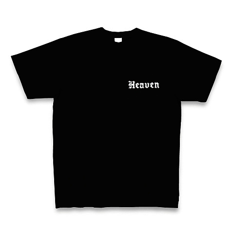 HEAVEN カーン｜Tシャツ Pure Color Print｜ブラック
