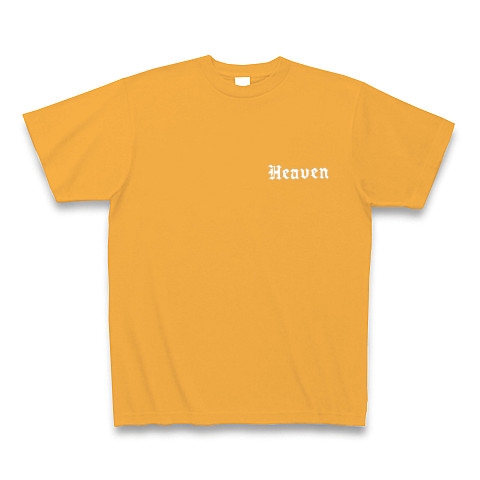 HEAVEN キリーク｜Tシャツ Pure Color Print｜コーラルオレンジ