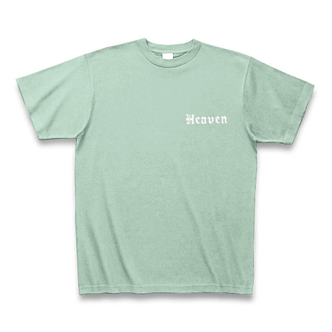 HEAVEN キリーク｜Tシャツ Pure Color Print｜アイスグリーン