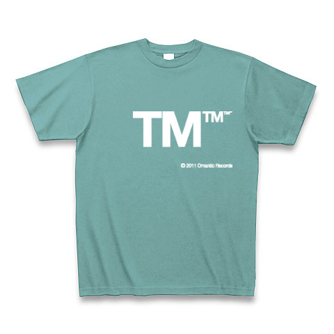 TM (White)｜Tシャツ Pure Color Print｜ミント