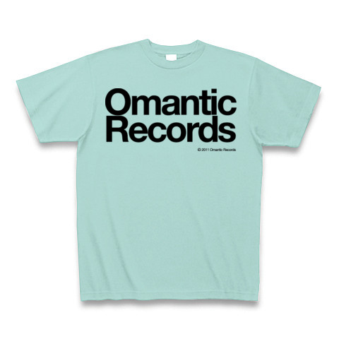 Omantic Records｜Tシャツ｜アクア