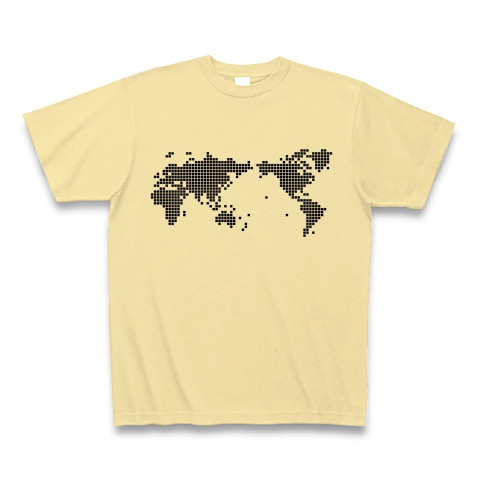 pixel world｜Tシャツ｜ナチュラル