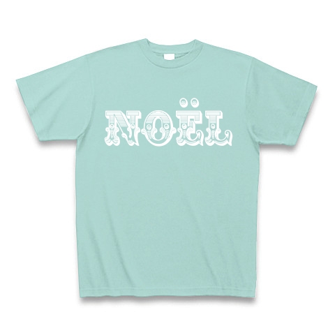 Noel｜Tシャツ Pure Color Print｜アクア