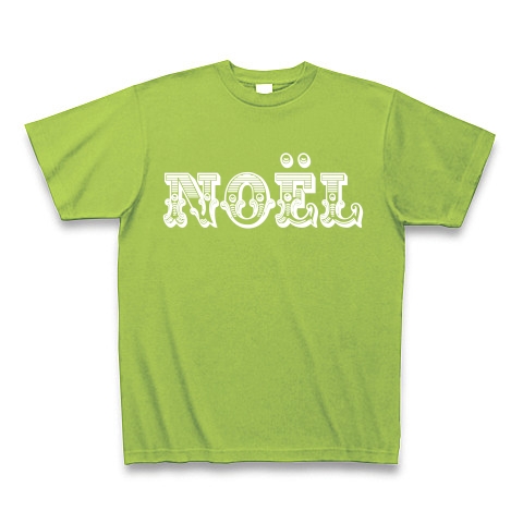Noel｜Tシャツ Pure Color Print｜ライム