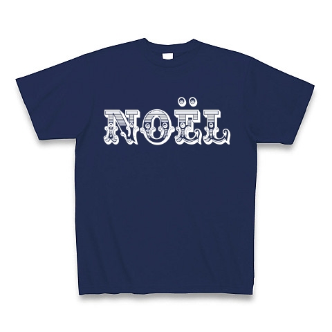 Noel｜Tシャツ Pure Color Print｜ジャパンブルー