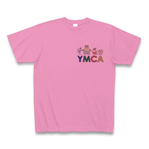 岡山YMCAキャラクターシャツ｜Tシャツ｜ピンク