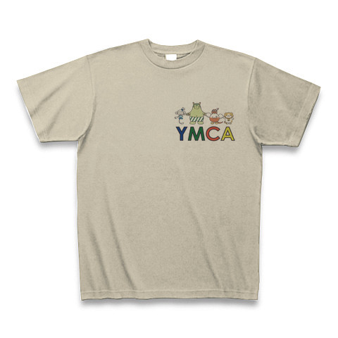 岡山YMCAキャラクターシャツ｜Tシャツ｜シルバーグレー