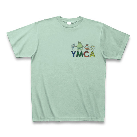 岡山YMCAキャラクターシャツ｜Tシャツ｜アイスグリーン