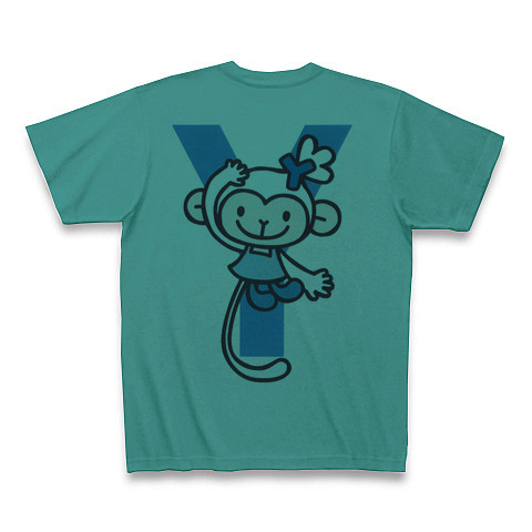 岡山YMCAキャラクターシャツ｜Tシャツ｜ピーコックグリーン