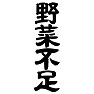 野菜不足 野菜不足