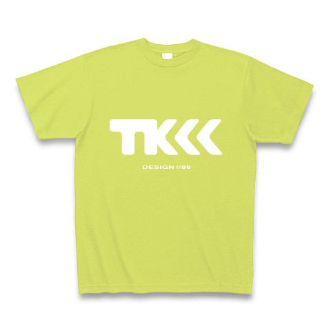 TK design ロゴTシャツ　type tk ｜Tシャツ Pure Color Print｜ライトグリーン