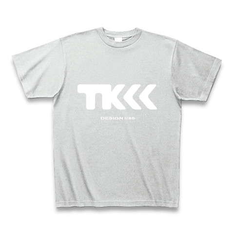 TK design ロゴTシャツ　type tk ｜Tシャツ Pure Color Print｜アッシュ