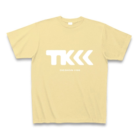 TK design ロゴTシャツ　type tk ｜Tシャツ Pure Color Print｜ナチュラル