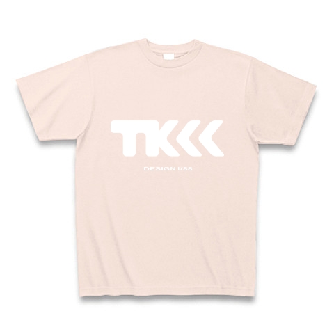 TK design ロゴTシャツ　type tk ｜Tシャツ Pure Color Print｜ライトピンク