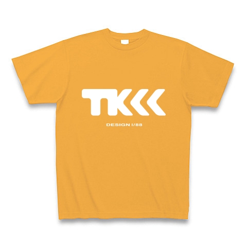 TK design ロゴTシャツ　type tk ｜Tシャツ Pure Color Print｜コーラルオレンジ