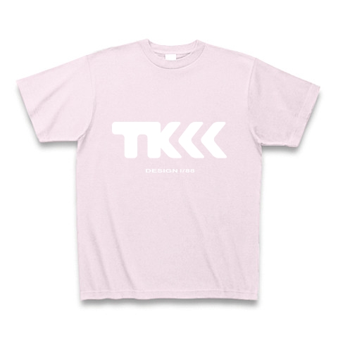 TK design ロゴTシャツ　type tk ｜Tシャツ Pure Color Print｜ピーチ