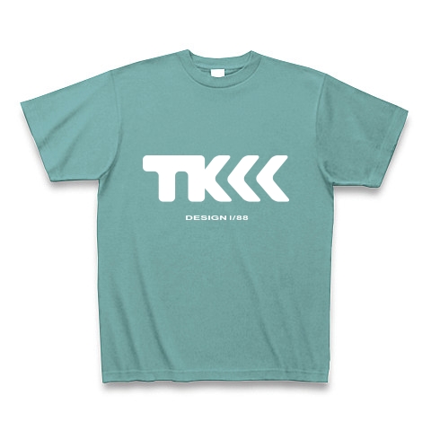 TK design ロゴTシャツ　type tk ｜Tシャツ Pure Color Print｜ミント
