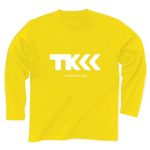 TK design ロゴTシャツ　type tk ｜長袖Tシャツ Pure Color Print｜デイジー