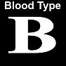 blood type B 白文字Tシャツ −血液型であなたの性格が伝わるかも− by tk blood type B 白文字Tシャツ −血液型であなたの性格が伝わるかも− by tk